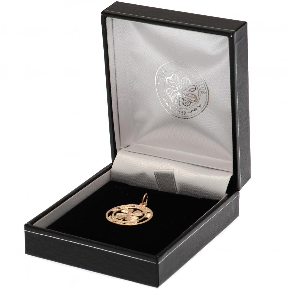 Celtic 9ct Gold Pendant Large