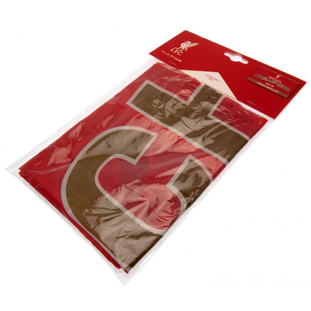 Liverpool Premier League Champions Flag