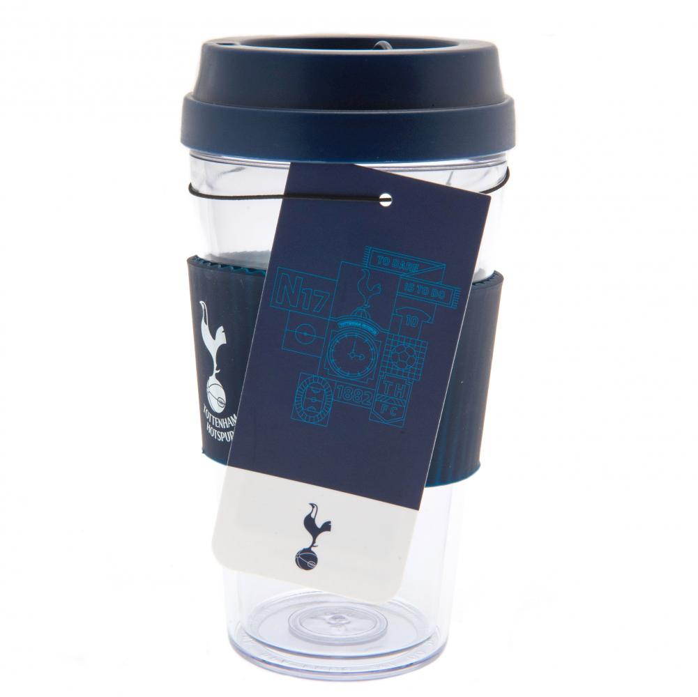 Tottenham Hotspur Clear Grip Travel Mug