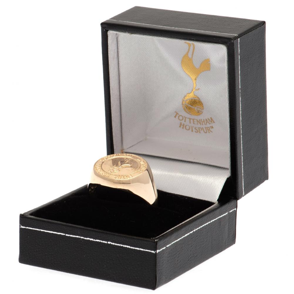 Tottenham Hotspur 9ct Gold Crest Ring Medium