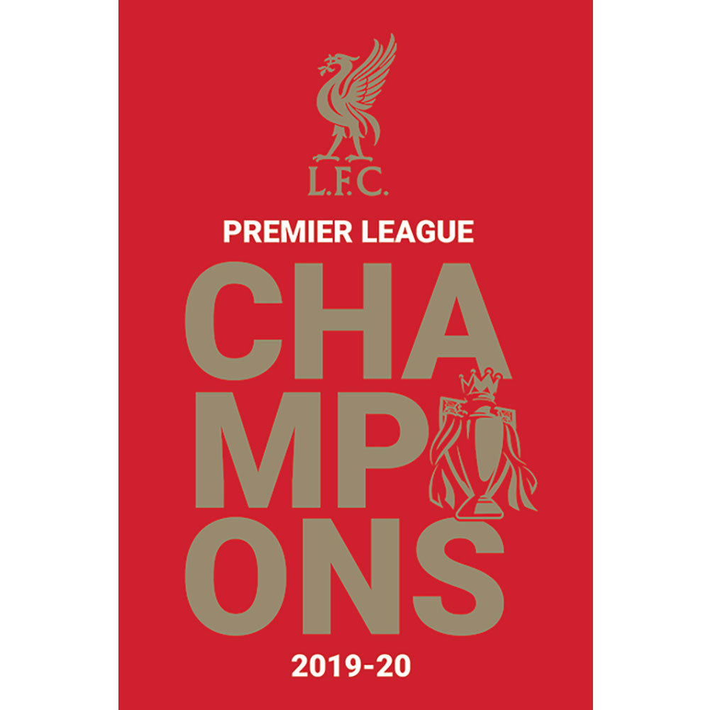 Liverpool Premier League Champions Poster 7