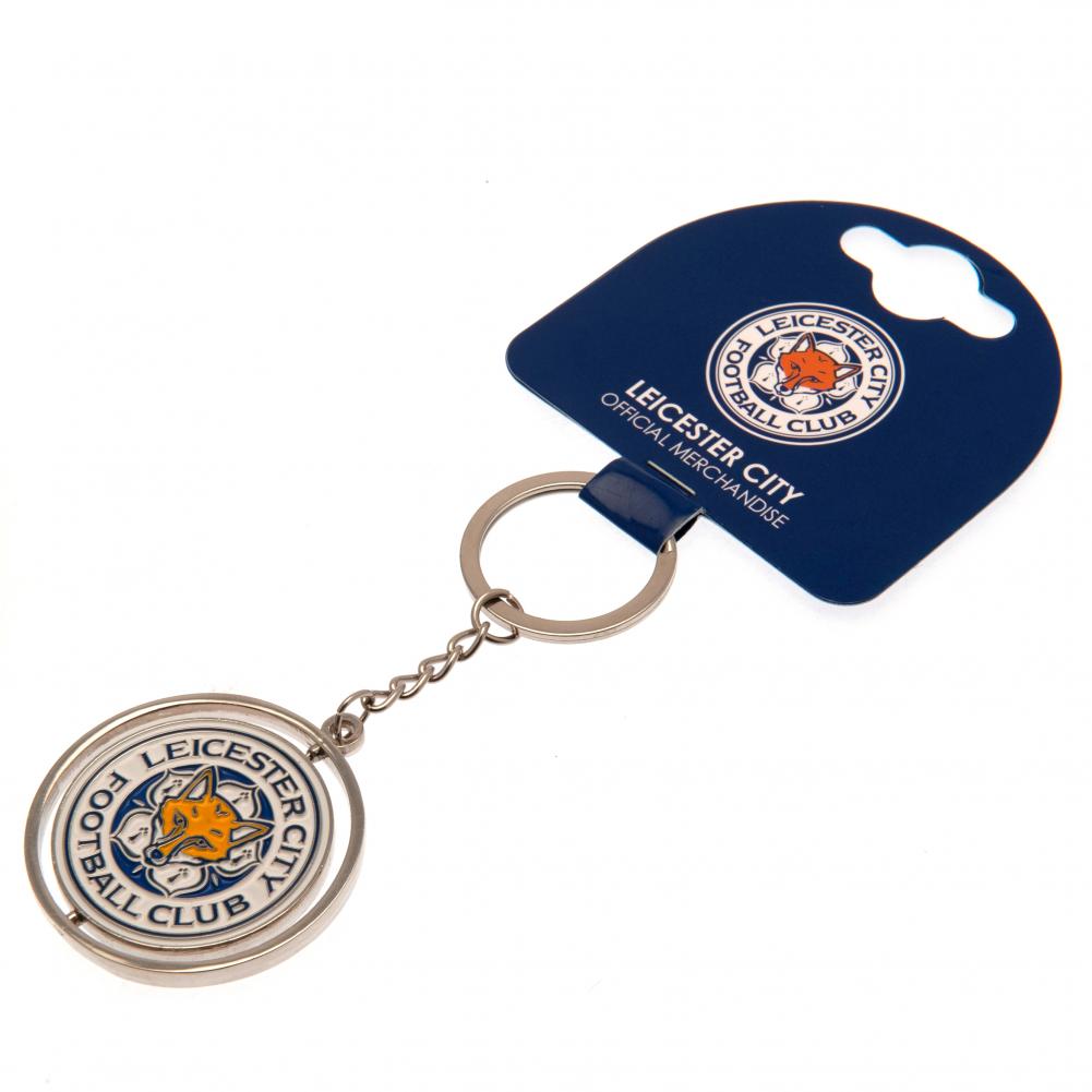 Leicester City Spinner Keyring