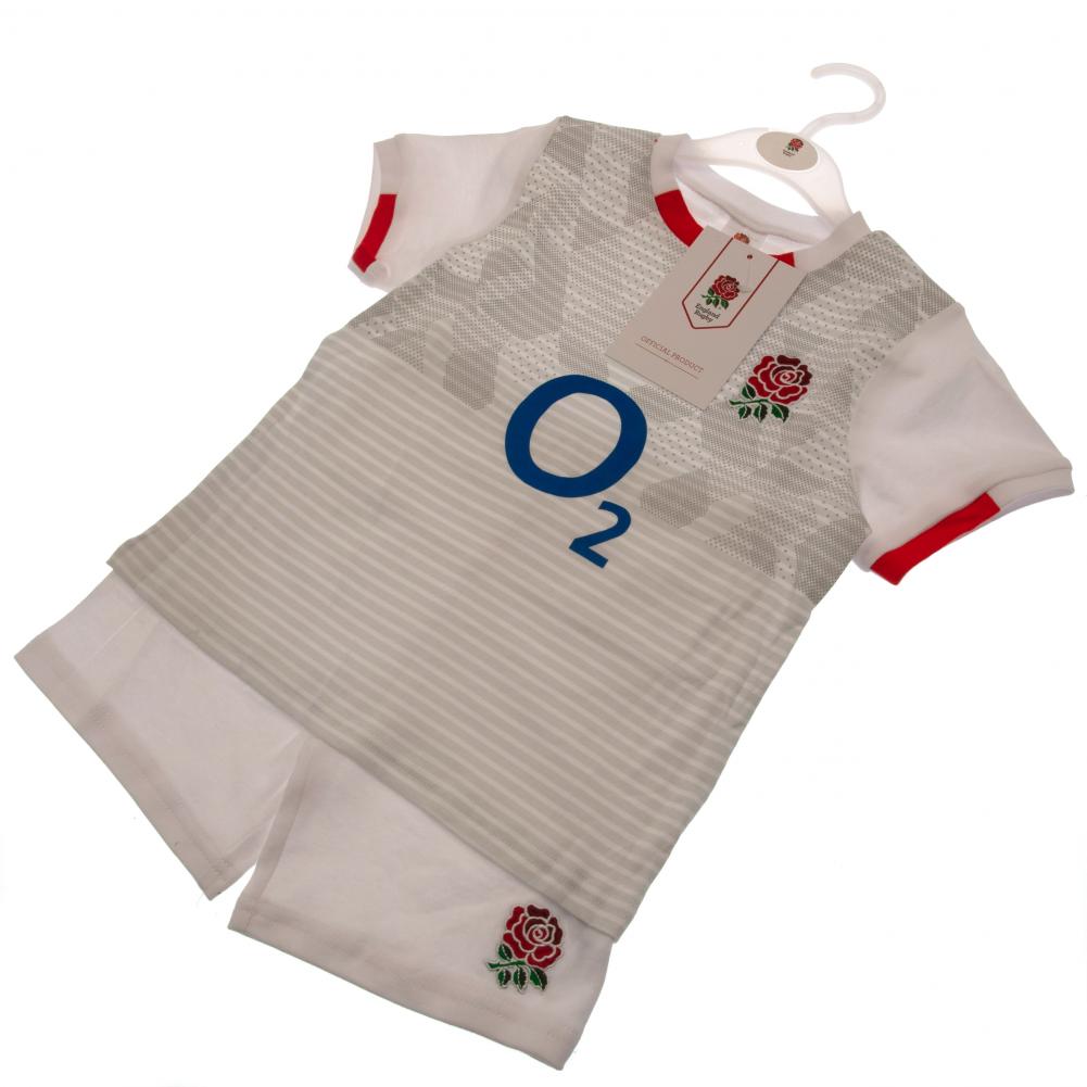 England Rugby Shirt & Short Set 6/9 mths ST