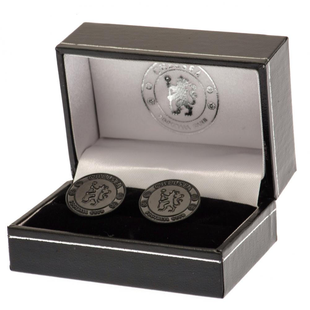 Chelsea Black IP Cufflinks