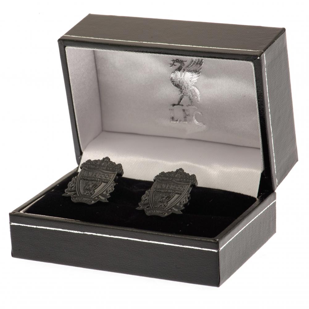 Liverpool Black IP Cufflinks