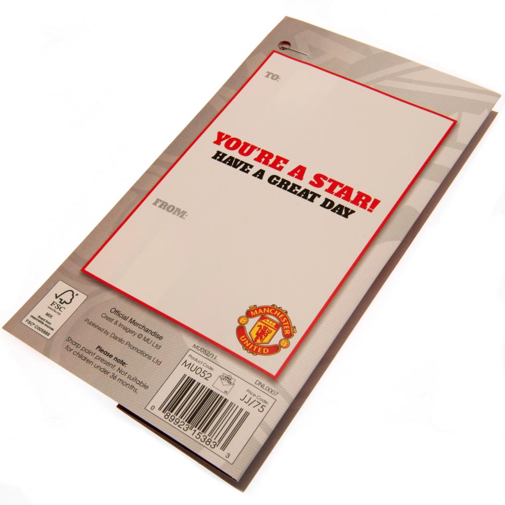 Manchester United Birthday Card Son