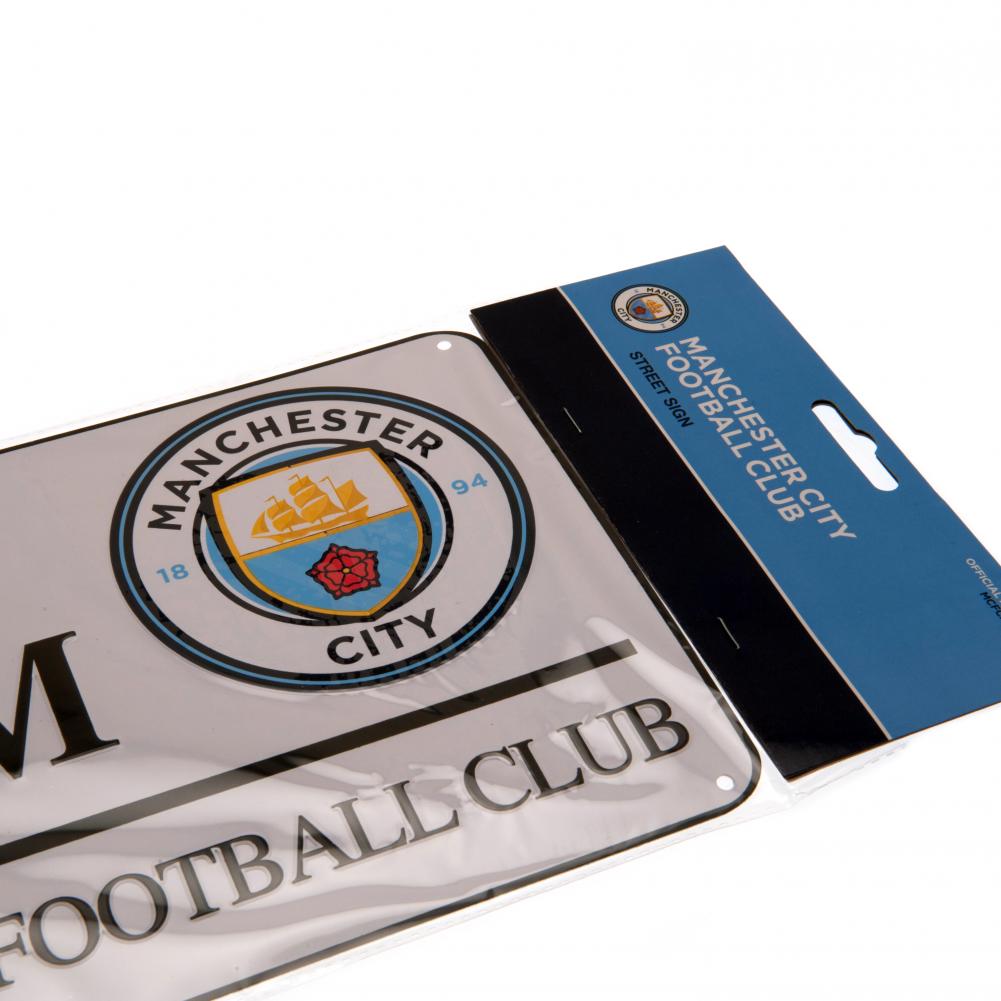 Manchester City Street Sign
