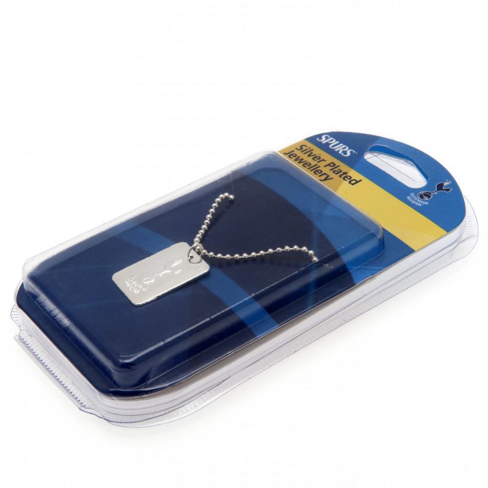 Tottenham Hotspur Silver Plated Dog Tag & Chain