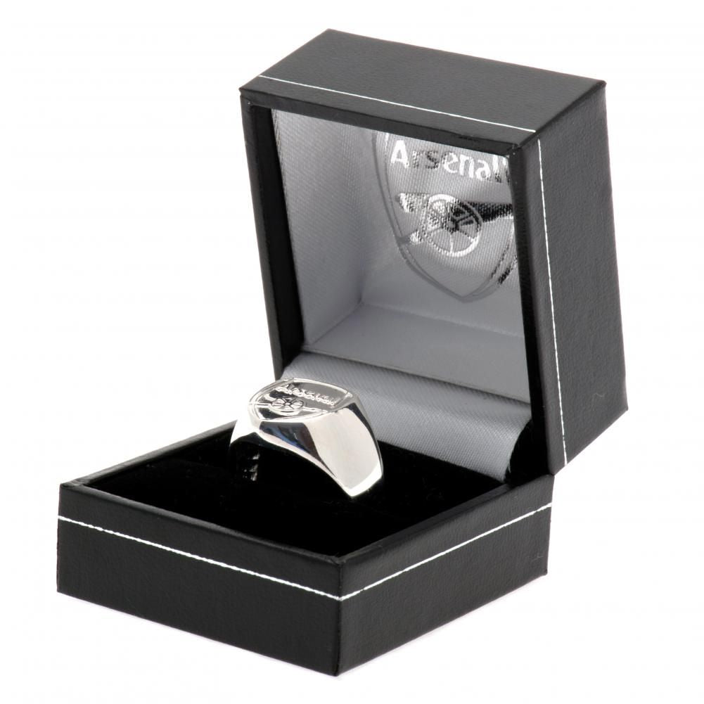 Arsenal Sterling Silver Ring Medium