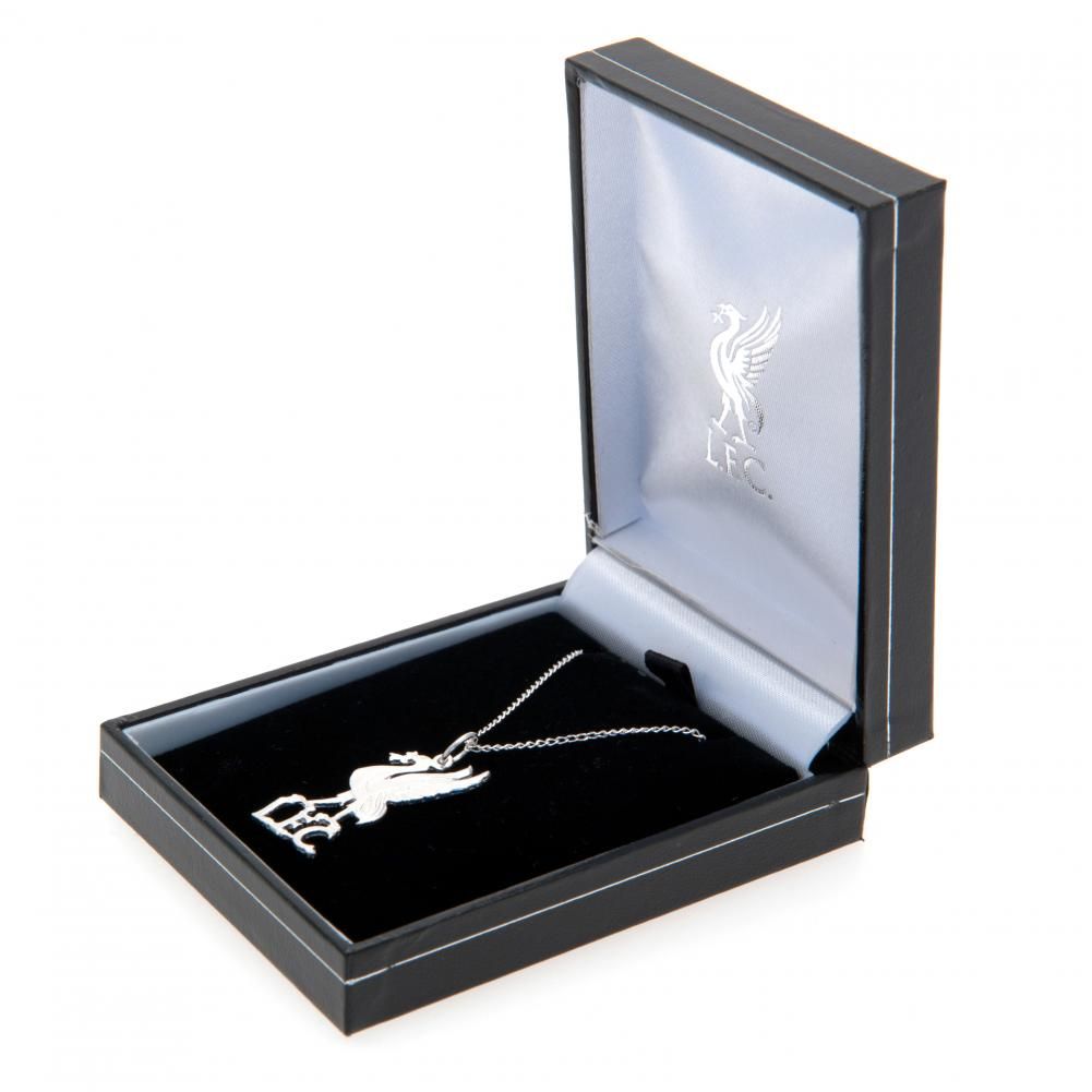 Liverpool Sterling Silver Pendant & Chain LB