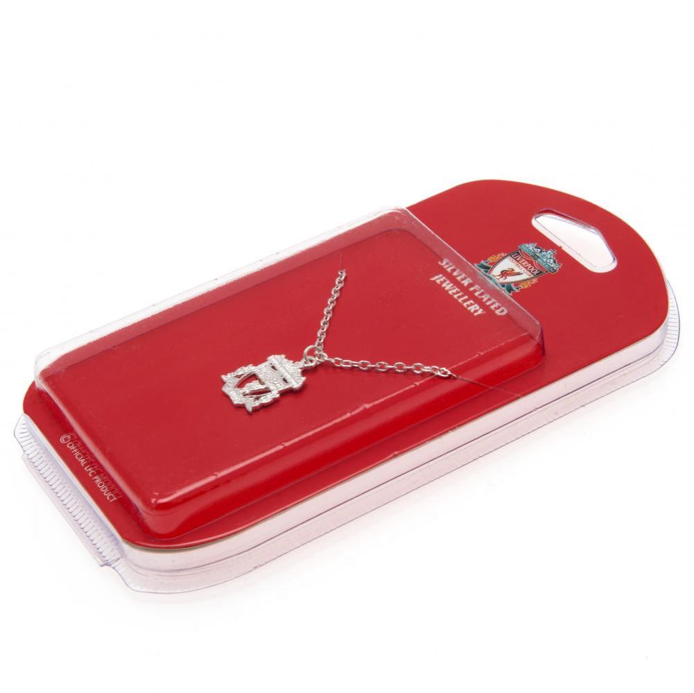 Liverpool Silver Plated Pendant & Chain CR