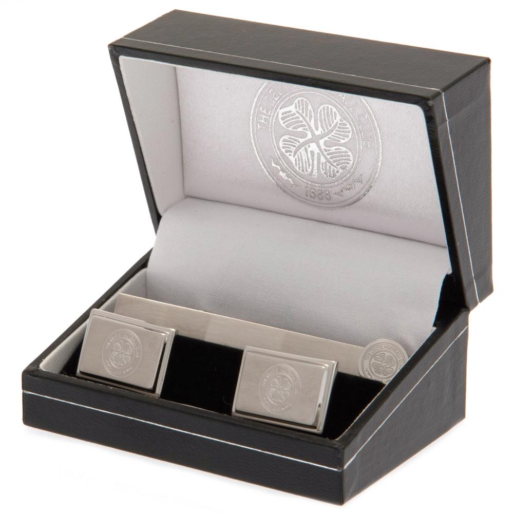 Celtic Tie Slide & Cufflink Set