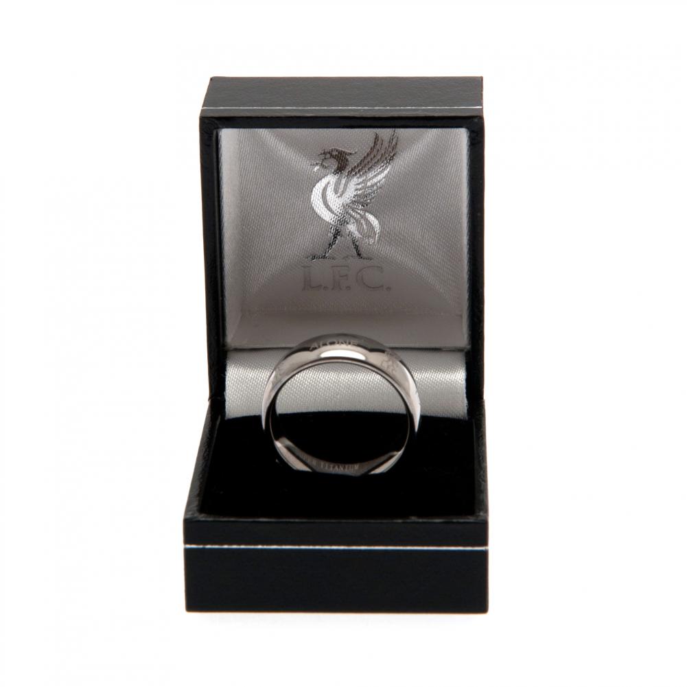 Liverpool Super Titanium Ring Large