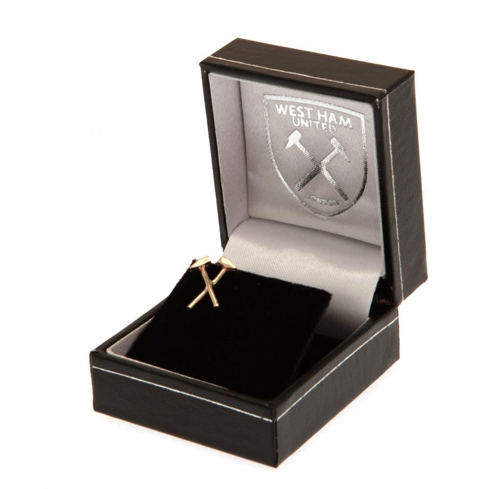 West Ham United 9ct Gold Earring