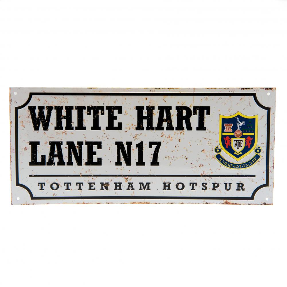 Tottenham Hotspur Street Sign Retro