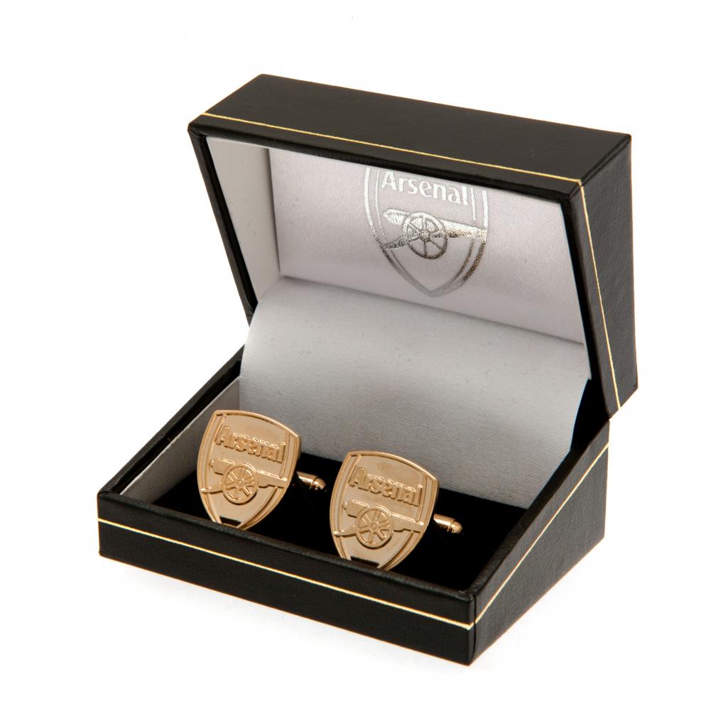 Arsenal Gold Plated Cufflinks