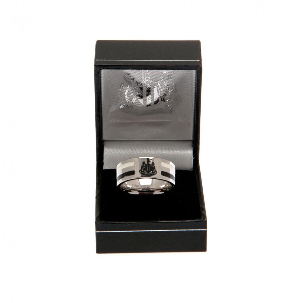 Newcastle United Colour Stripe Ring Medium