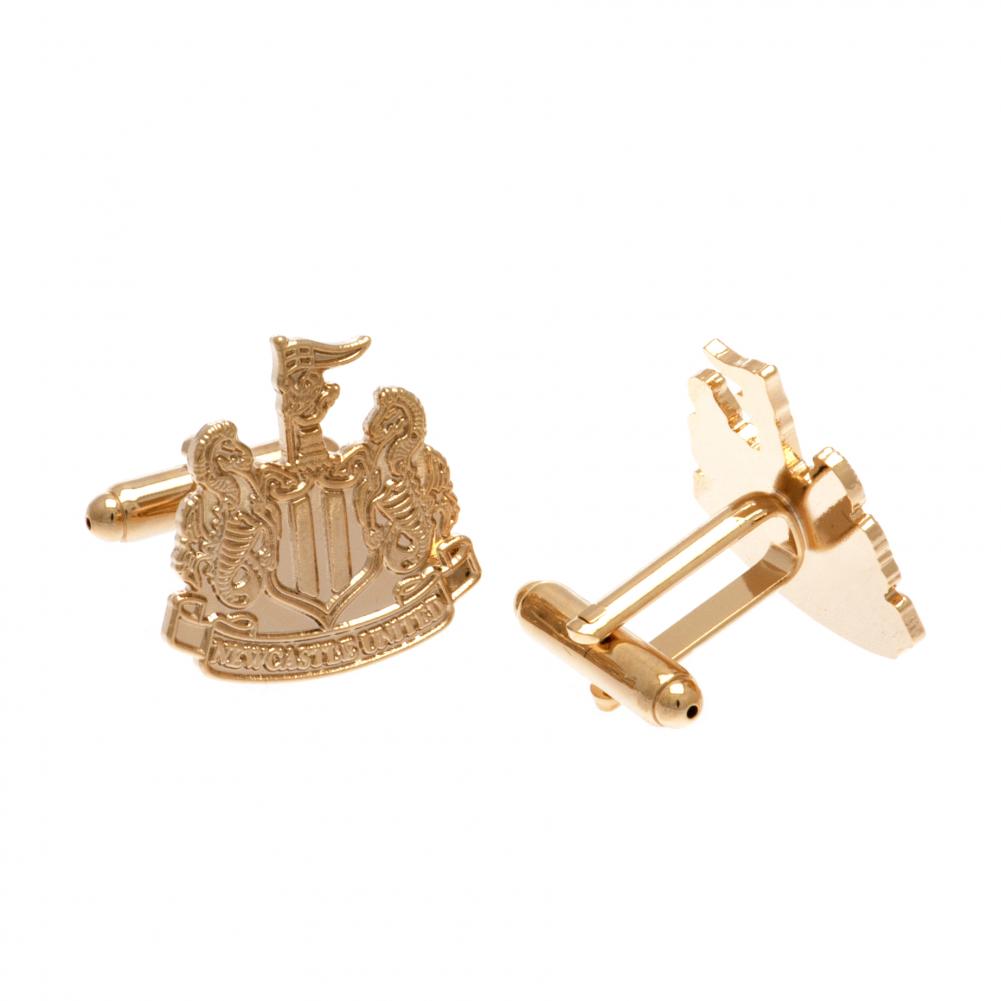 Newcastle United Gold Plated Cufflinks