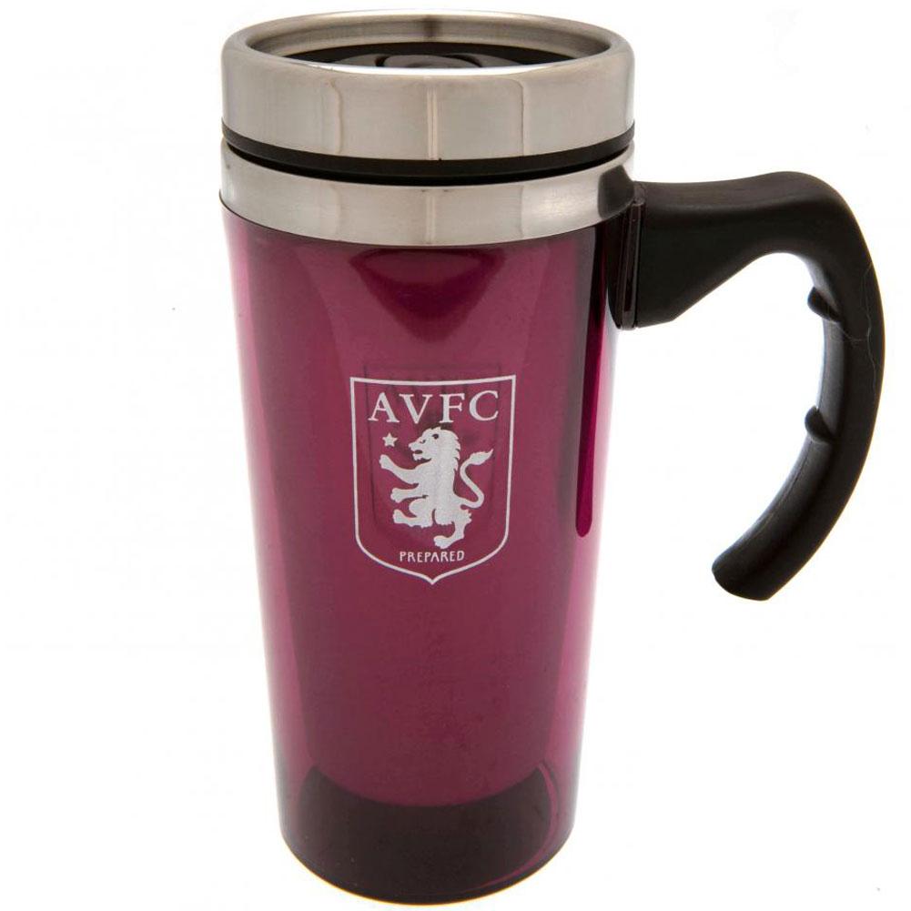 Aston Villa Handled Travel Mug