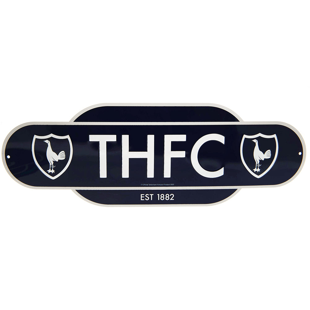 Tottenham Hotspur Colour Retro Sign