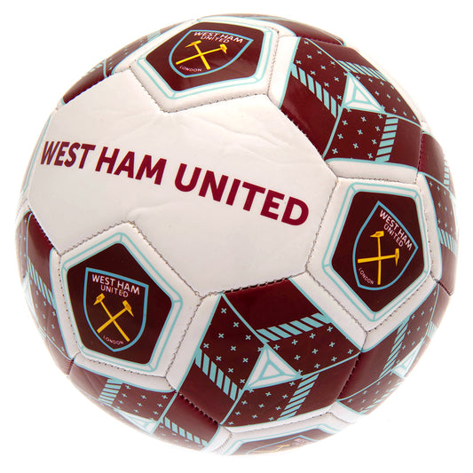 West Ham United Hex Size 3 Football
