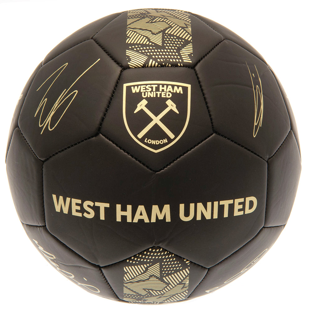 West Ham United Sig Gold Phantom Football