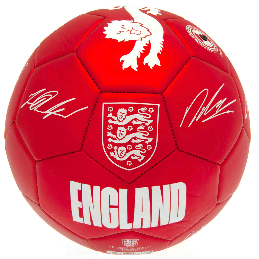 England FA Sig Red Phantom Football