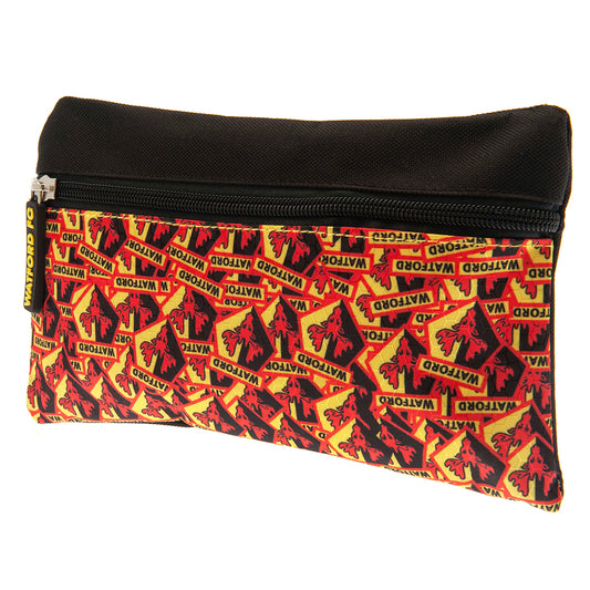 Watford Multi Crest Pencil Case