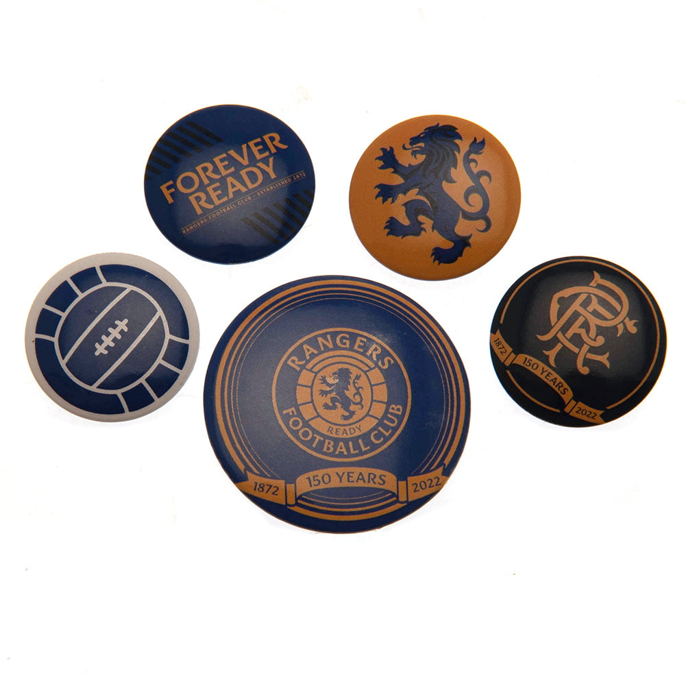 Rangers Button Badge Set