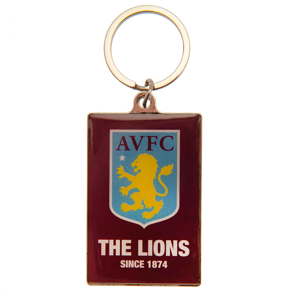 Aston Villa Deluxe Keyring