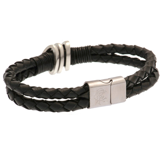 Rangers Leather Bracelet