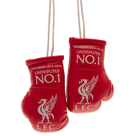 Liverpool Red Mini Boxing Gloves