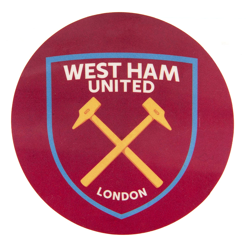 West Ham United Crest Car Sticker