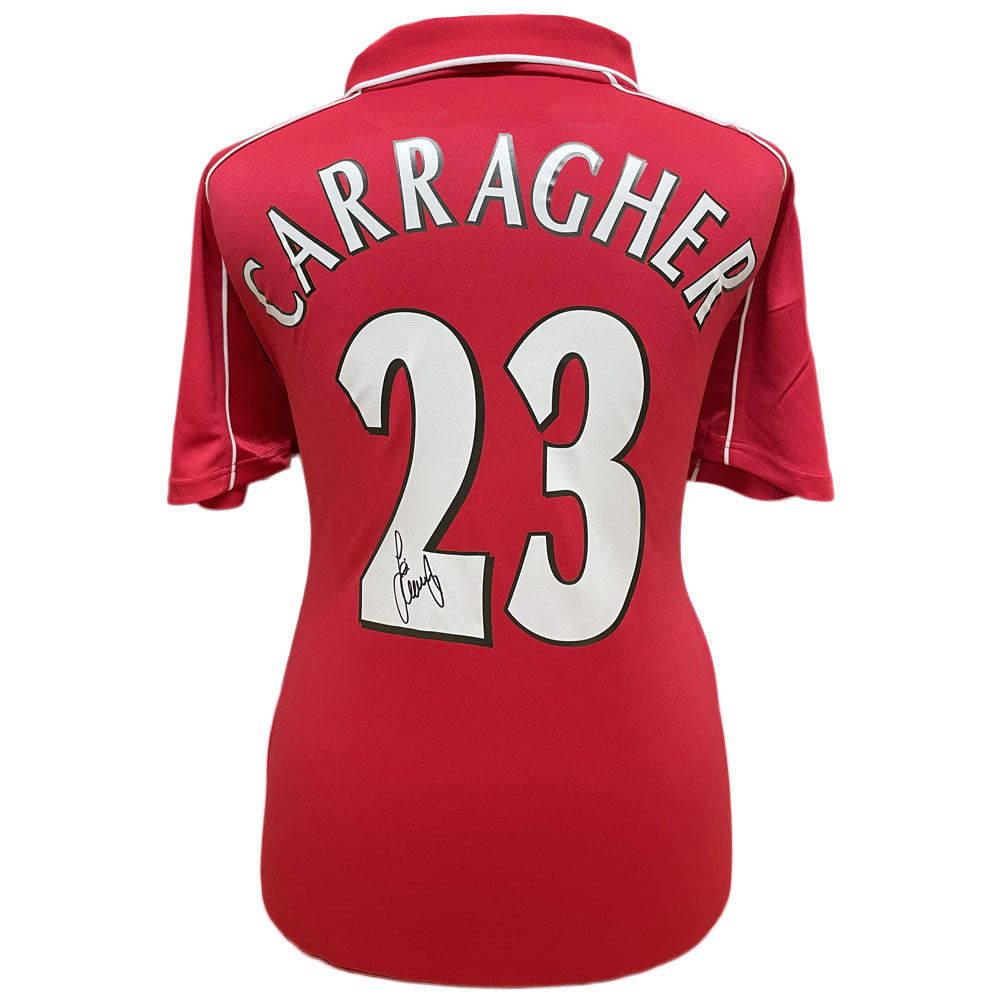 Liverpool 2000 Carragher Signed Shirt