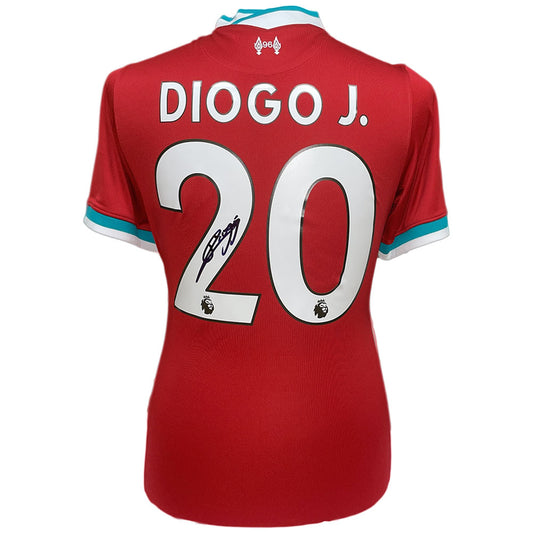 Liverpool Jota Signed Shirt