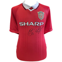 Manchester United 1999 Solskjaer & Sheringham Signed Shirt