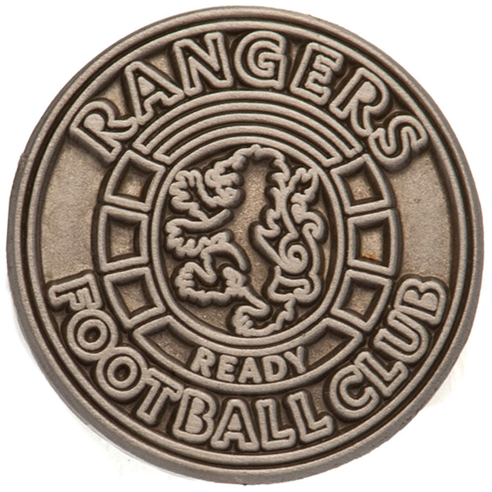 Rangers Antique Silver Ready Crest Badge