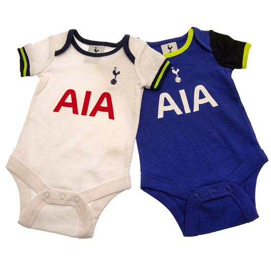 Tottenham Hotspur 2 Pack Bodysuit 9-12 Mths LG