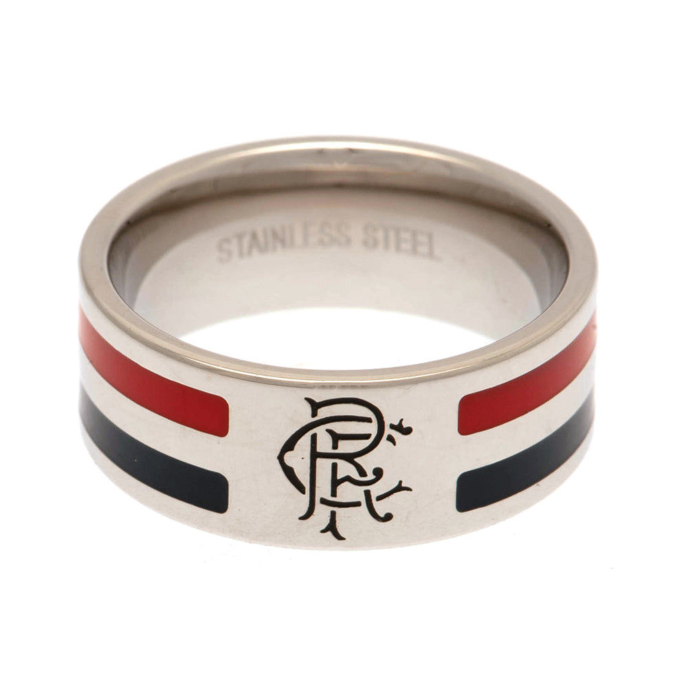 Rangers Colour Stripe Ring Large