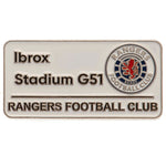Rangers Street Sign Badge