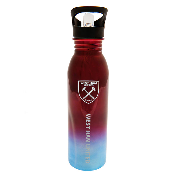 West Ham United UV Metallic Drinks Bottle