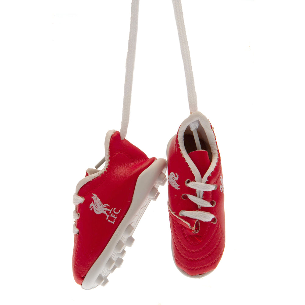 Liverpool Red & White Mini Football Boots