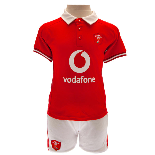 Wales Rugby Shirt & Short Set 9/12 mths SP