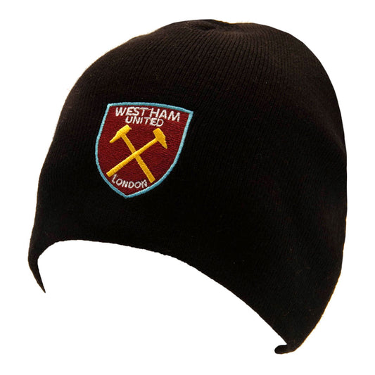West Ham United Black Beanie