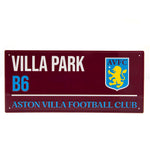 Aston Villa Colour Street Sign