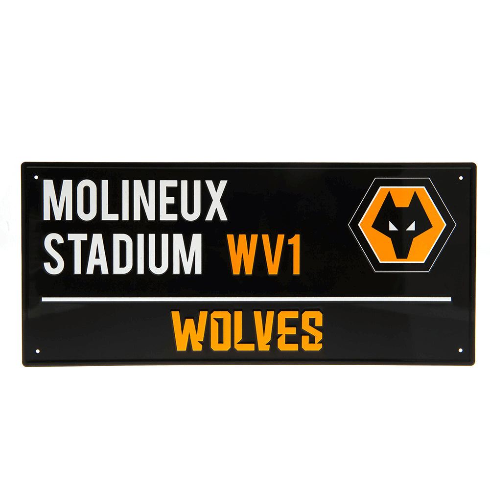 Wolverhampton Wanderers Colour Street Sign