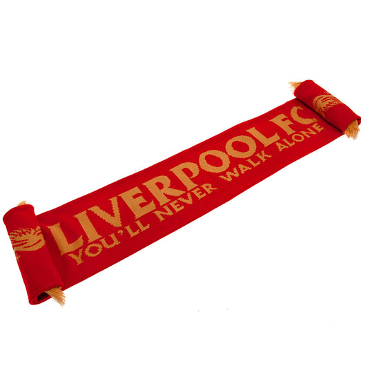 Liverpool Gold Liverbird Scarf