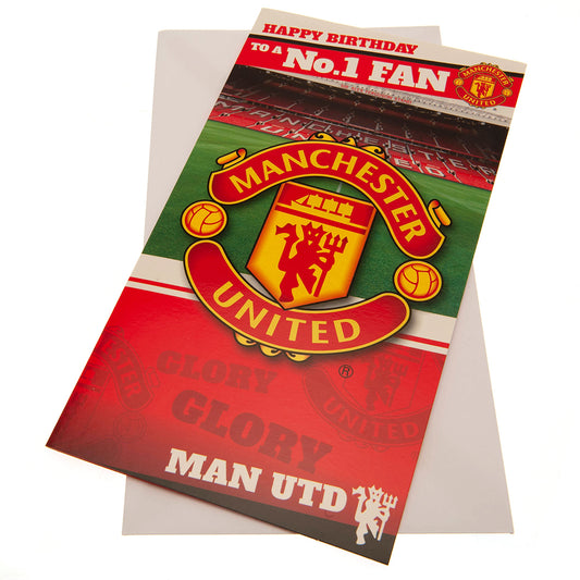 Manchester United Birthday Card No 1 Fan