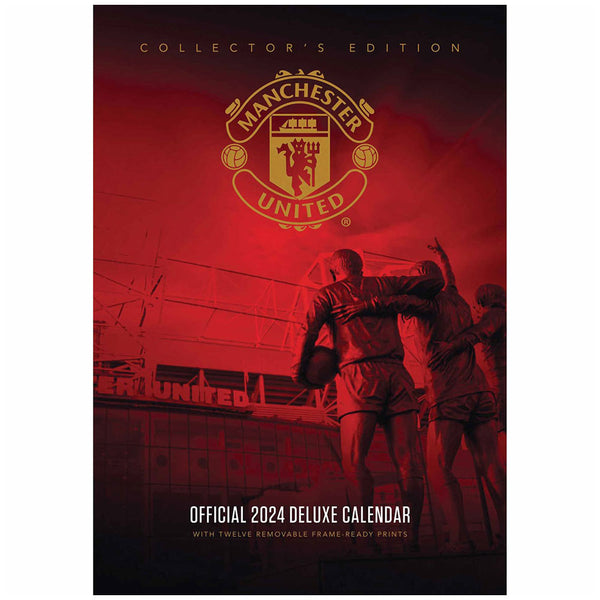 Manchester United Deluxe Calendar 2024