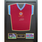 Aston Villa 1982 Withe Signed Shirt (Framed)